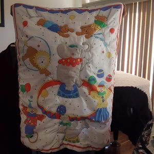 Circus Animals Blanket/Mat.